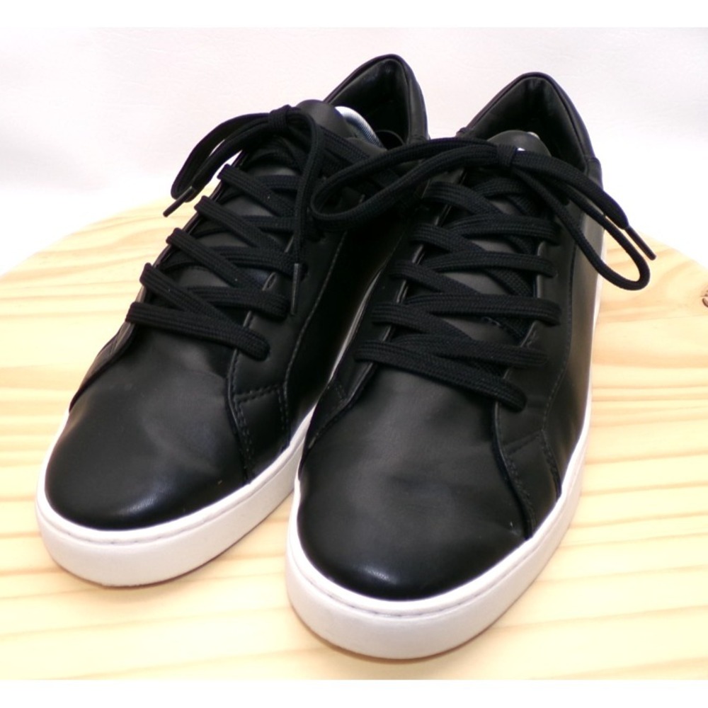 Thousand Fell Leather Court Shoes Sneakers‎ Mens Black Size 11 Lace Up
